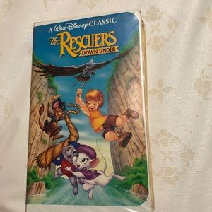 The rescuers vhs movie